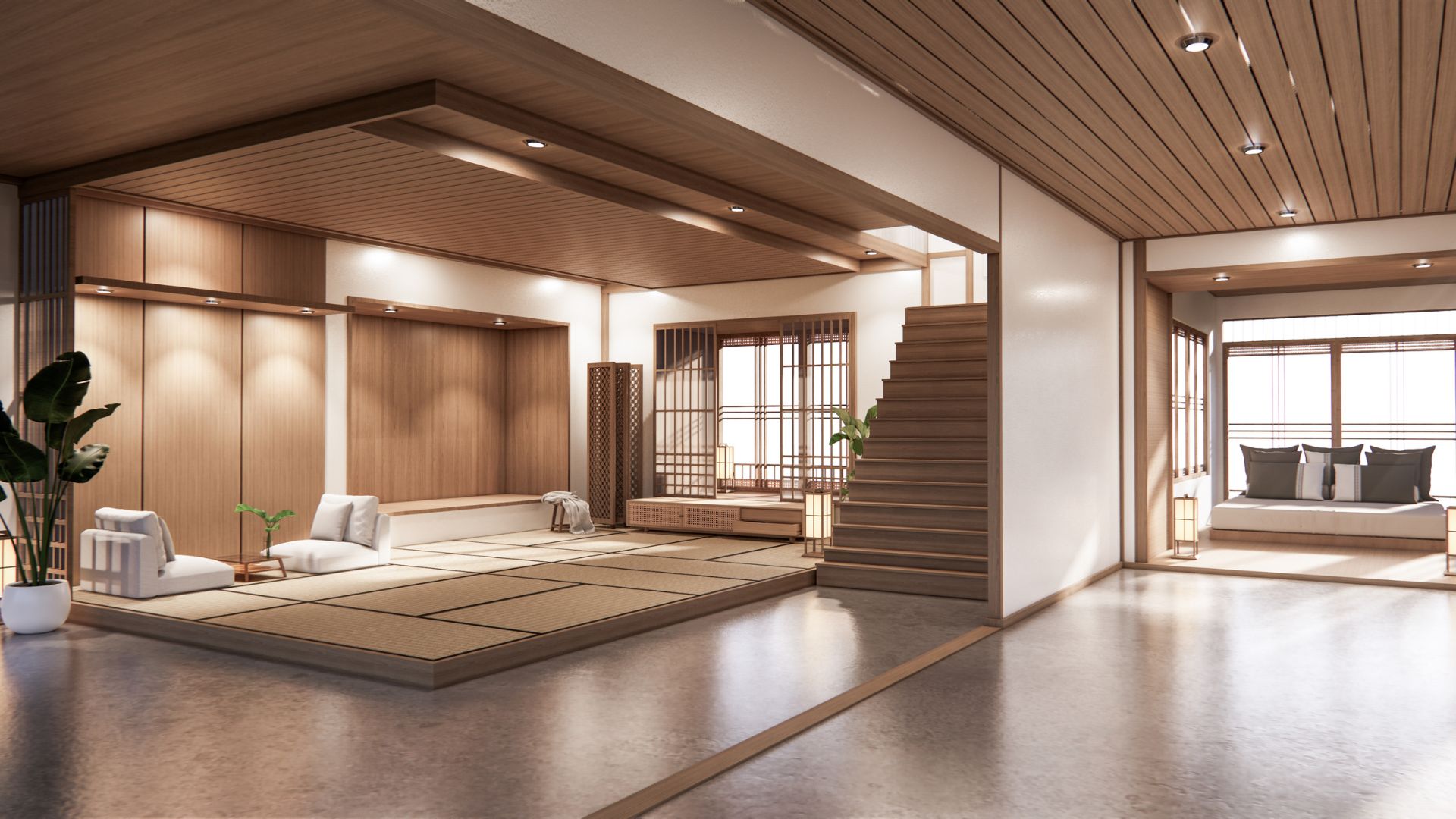 Elegant plywood furniture